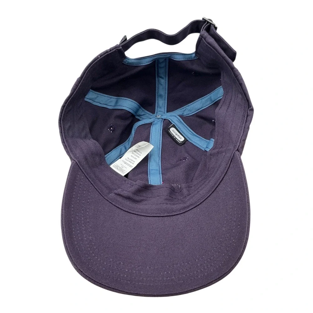 Patagonia P-6 Label Trad Cap Purple Organic Cotton Adjustable Hat 38296
